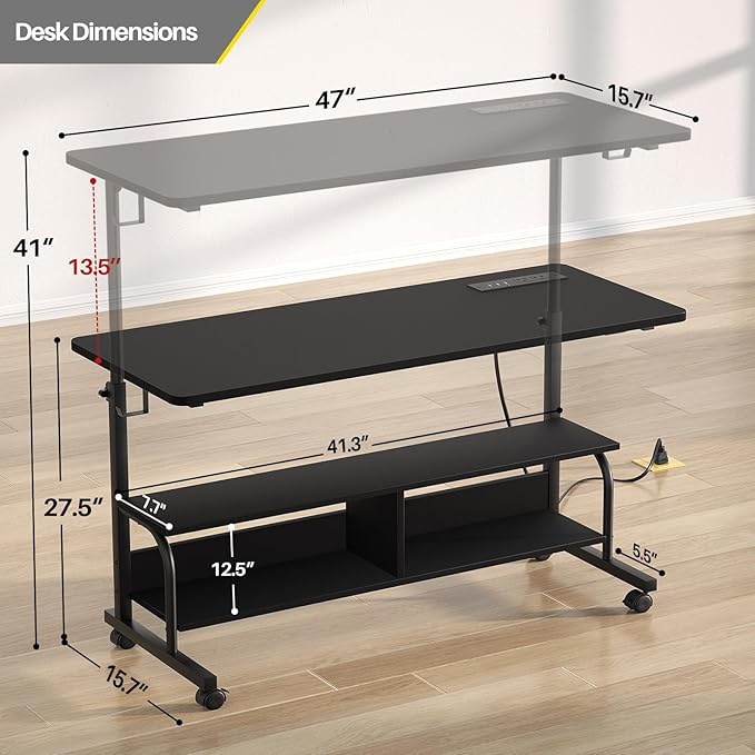 Armocity Rolling Standing Desk - Image 3