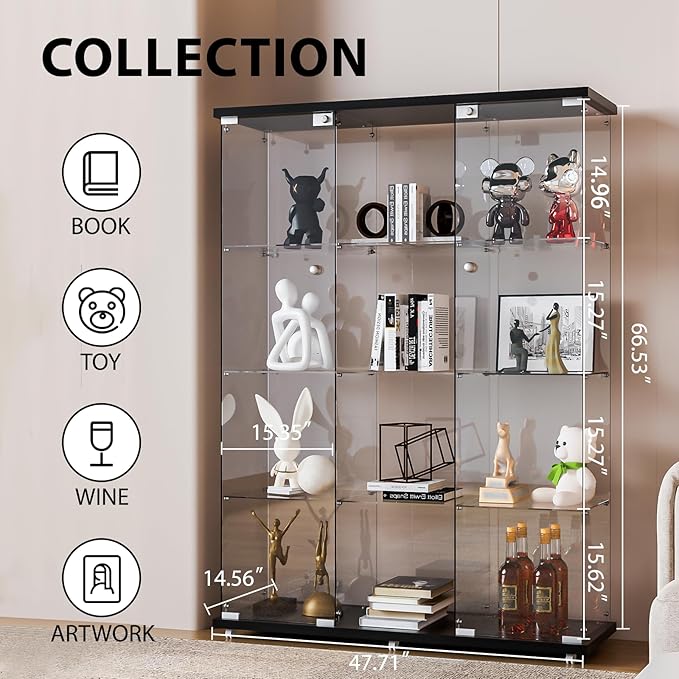 FANYUSHOW Glass Display Cabinet - Image 2