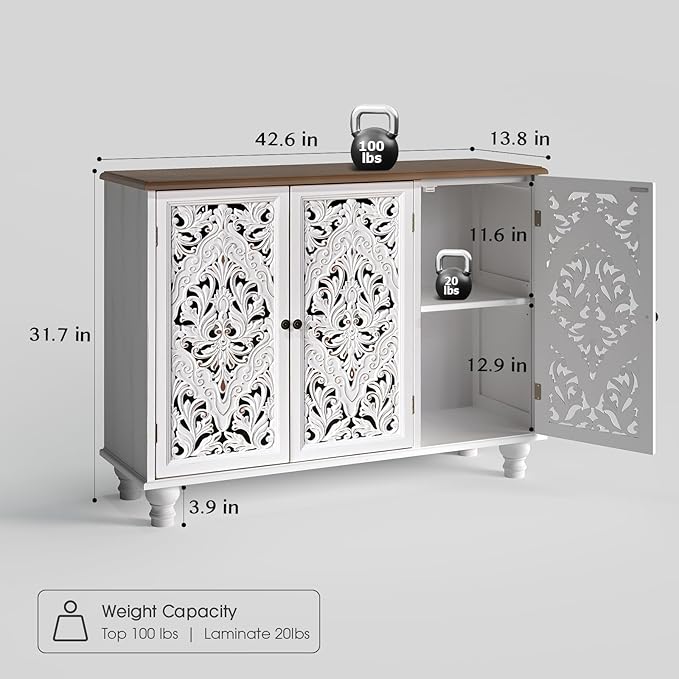 JOINICE 43" Accent Cabinet - Image 2