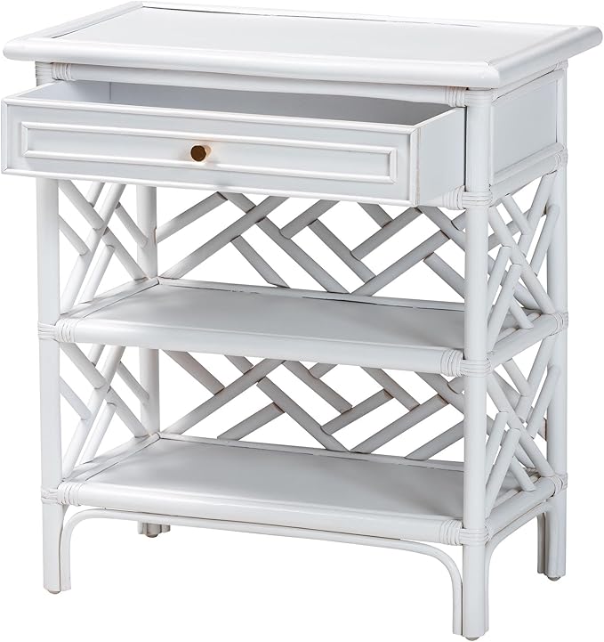 bali & pari Tiaret Natural Rattan Nightstand - Image 4