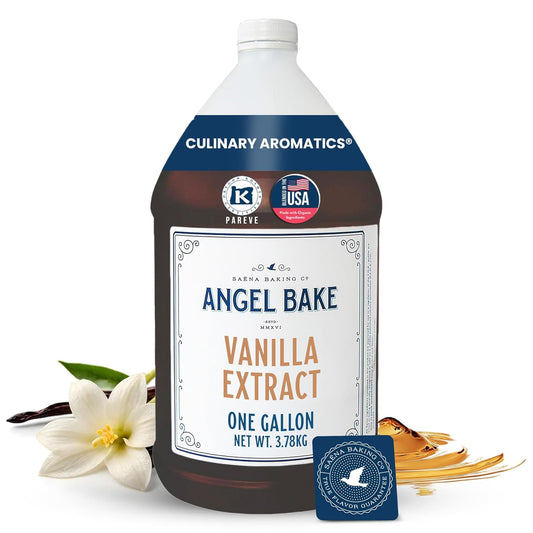 Pure Madagascar Vanilla Extract, 1 Gallon - Natural Essence for Beverage Formulations, Bulk Manufacturing, Professional Food Developers - Kosher Certified, Vegan, Gluten-Free, Keto Friendly