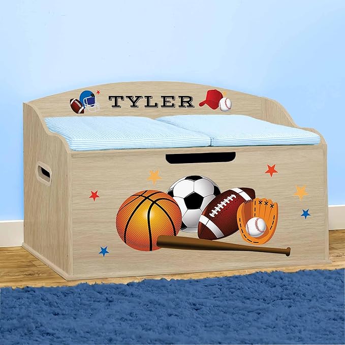 DIBSIES Personalized Creative Wonders Toy Box, 30 x 19.25 x 18 inches, - Image 2