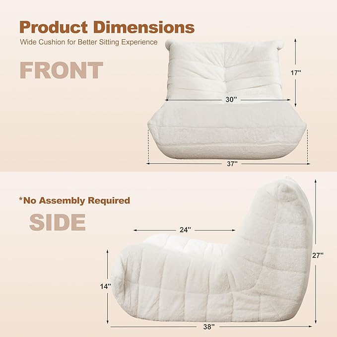 Bean Bag Chair Big Sofa Beanbag Chair - Image 2
