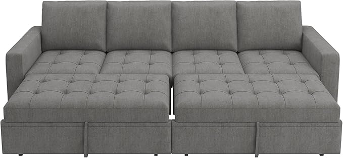 HONBAY Modular Sectional Sleeper Sofa - Image 7