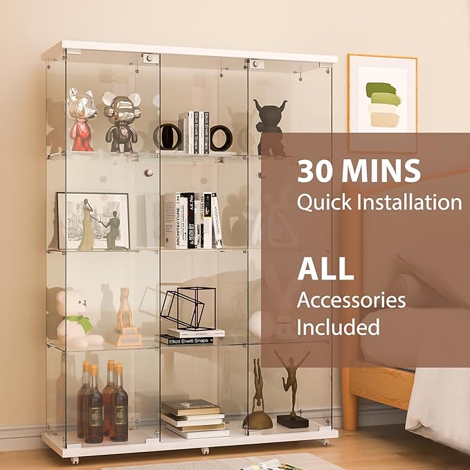 FANYUSHOW Glass Display Cabinet - Image 5