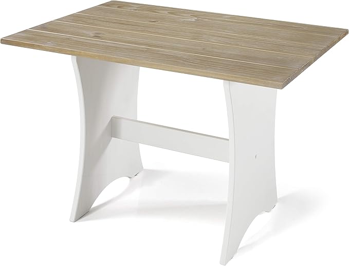 Linon Home Decor Products Sadie Antique White Kitchen Nook - Image 9