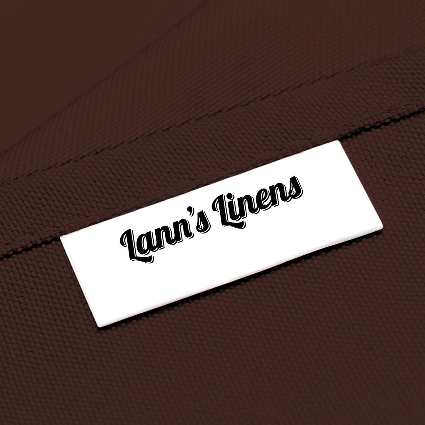 Lann's Linens - 10 Premium 90" Round Tablecloths for Wedding/Banquet/Restaurant - Polyester Fabric Table Cloth - Chocolate Brown