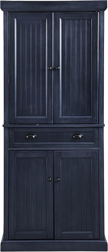 Crosley Furniture Seaside Coastal Pantry Storage Cabinet - Image 4