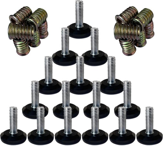 5/16" Threaded Leveling Feet Screw On by TWIG