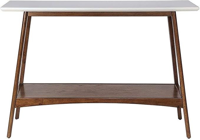 Madison Park Parker Console Tables-Solid Wood, Two-Tone Finish - Image 4