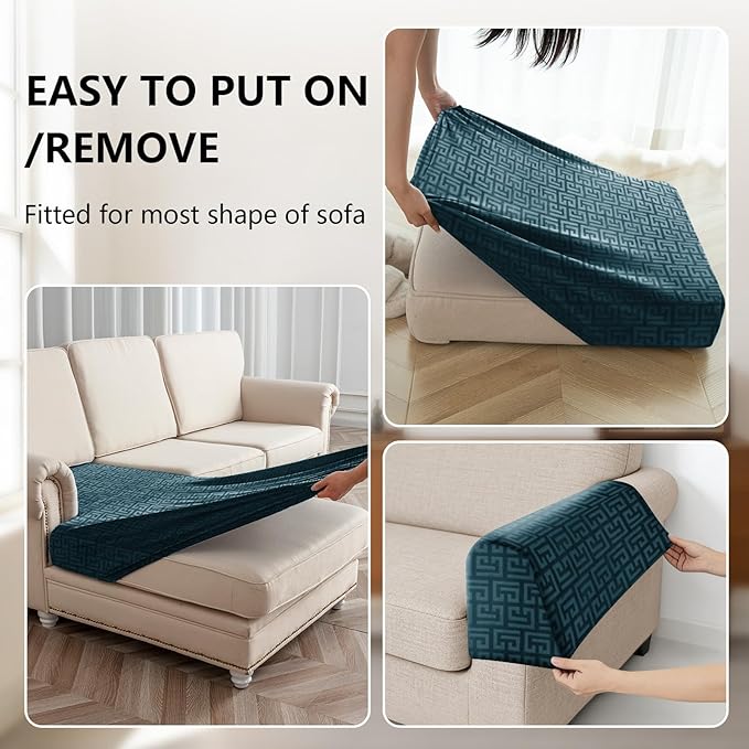 UNBBRRL Stretch Couch Seat Cushion Cover - Image 4