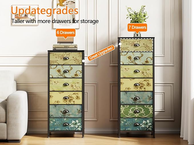 Furnulem Tall Dresser for Bedroom - Image 7