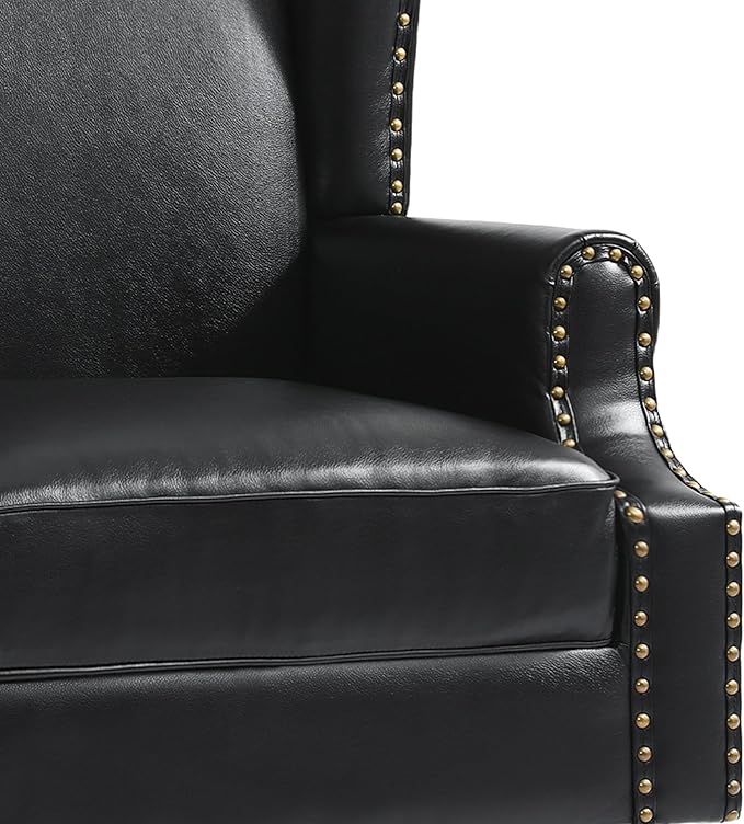 Pia Ricco High Back Floral Accent Chair - Image 5