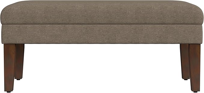 Homepop Home Decor | Upholstered Decorative Storage Ottoman Bench | Ottoman - Image 4