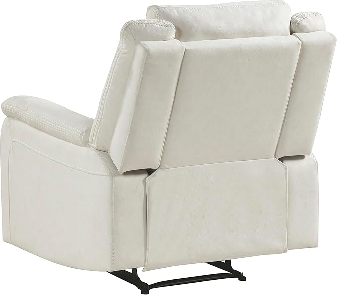 Lexicon Manual Recliner Chair, Polished Microfiber Reclining Sofa Chair - Image 15