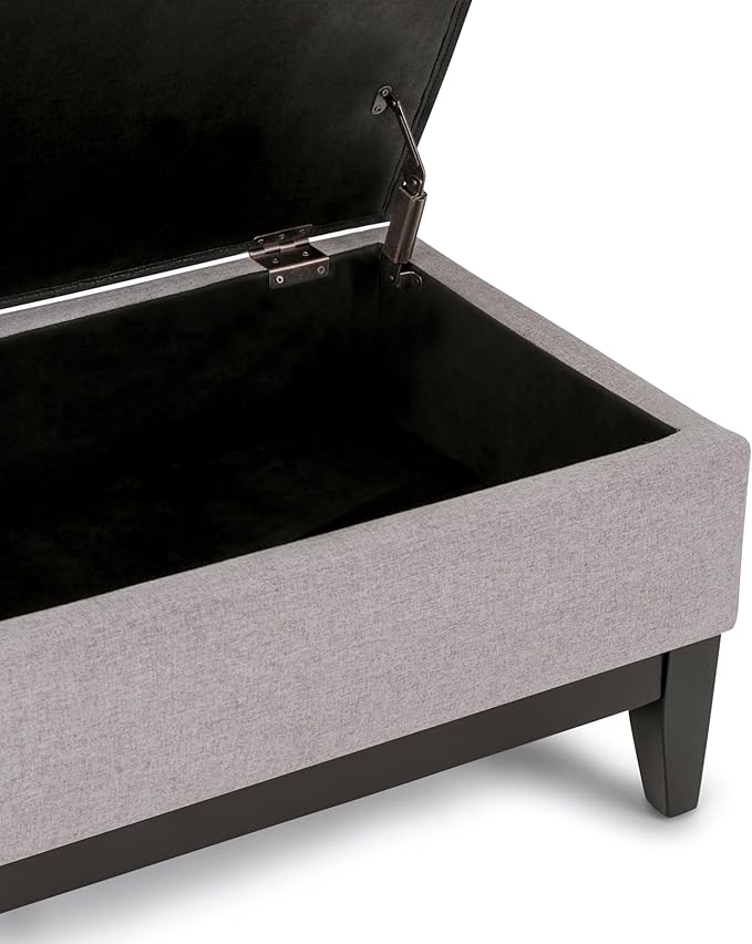 SIMPLIHOME Oregon Storage Ottoman Bench - Image 11