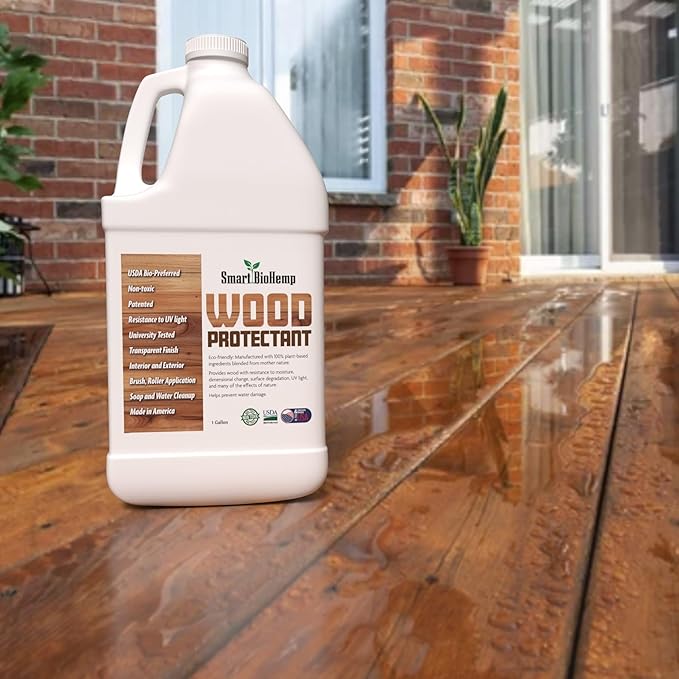 Plant-Powered 5-Gallon Wood Protectant, Protects Wood from Water & UV Rays - Image 6