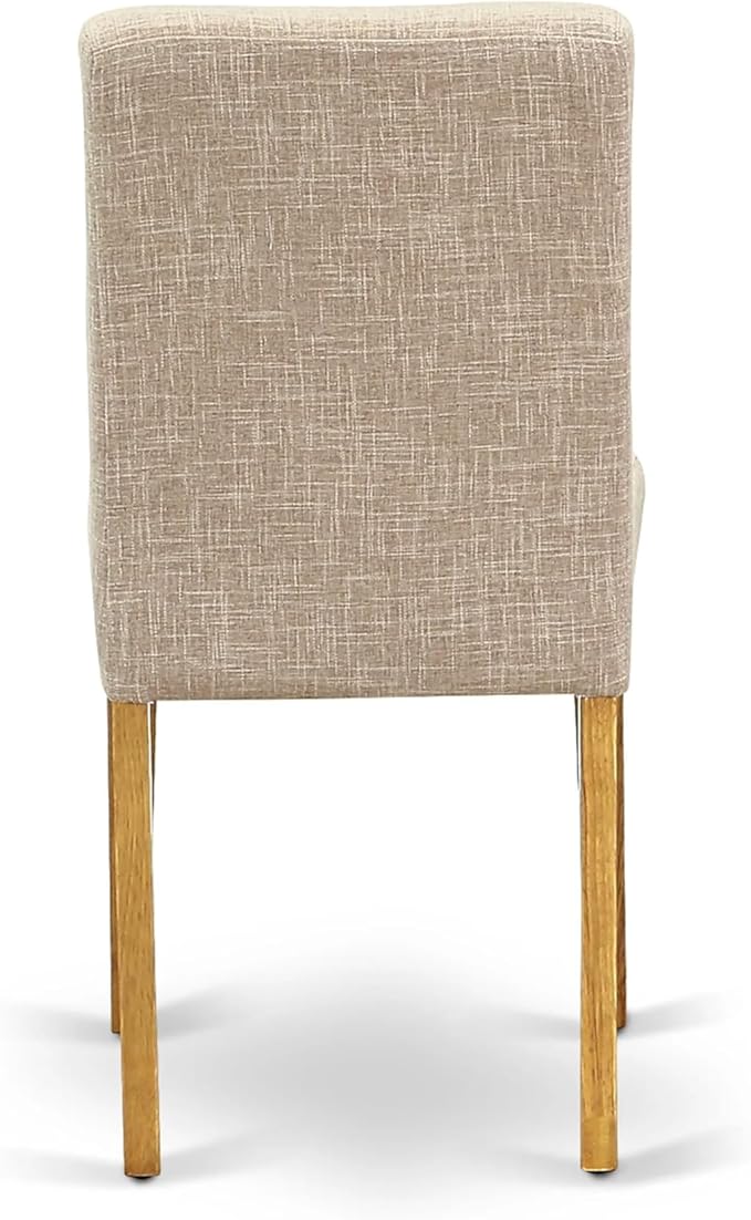 East West Furniture ABP4T04 Abbott Parson Dining Chairs - Image 8