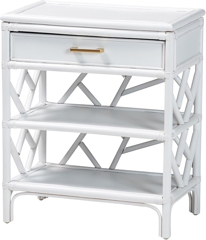 Bali & pari Daina Natural Rattan Nightstand - Image 3