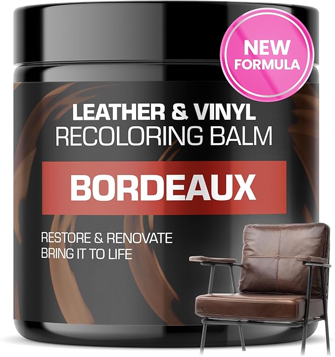 FORTIVO Leather Recoloring Balm, Color Restorer, Scratch Remover, Couch Paint by FORTIVO