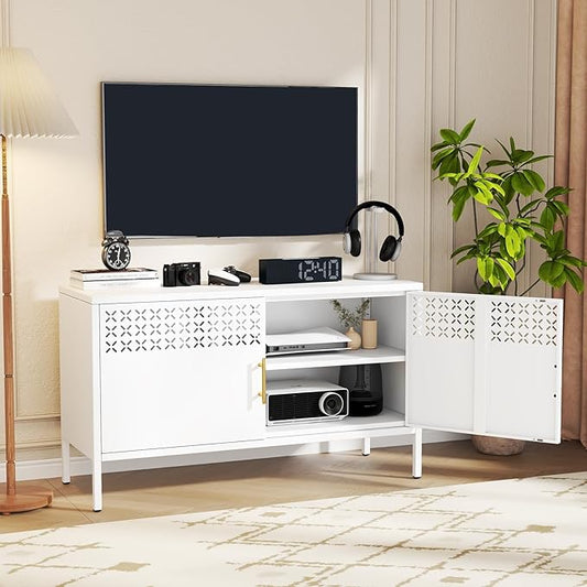 Tokawa Metal Storage Cabinet, 2-Door Short Locker Cabinets by Unknown