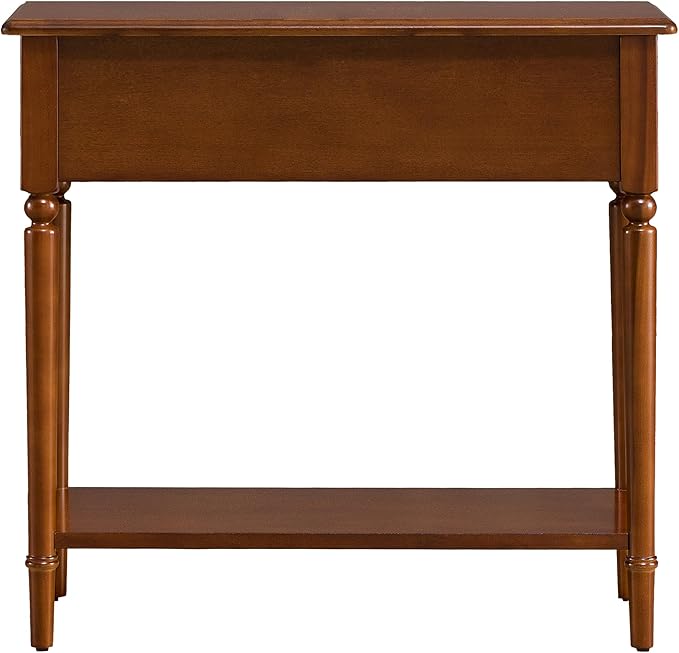 Leick Home Coastal Console Table, Solid Wood, - Image 6