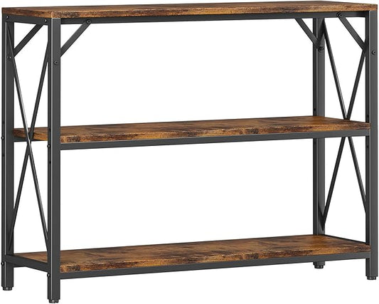 Homeiju Entry Table 40" Width, 3-Tier Entryway Table by Homeiju