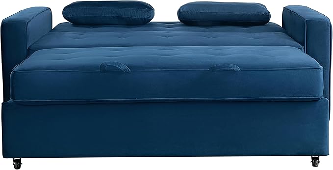 Serta Ainsley 72.6" Convertible Sleeper Sofa, Queen Size, Dreamcoil Comfort - Image 10