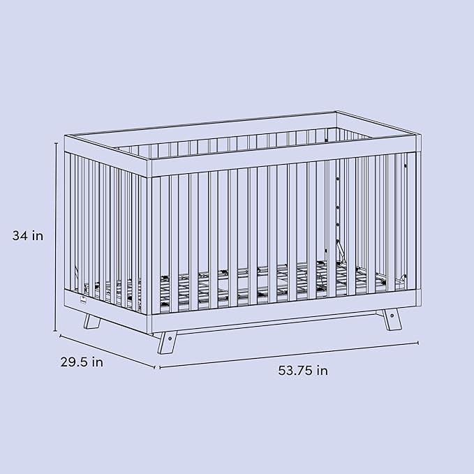 Storkcraft Beckett 3-in-1 Convertible Crib – GREENGUARD Gold Certified - Image 9