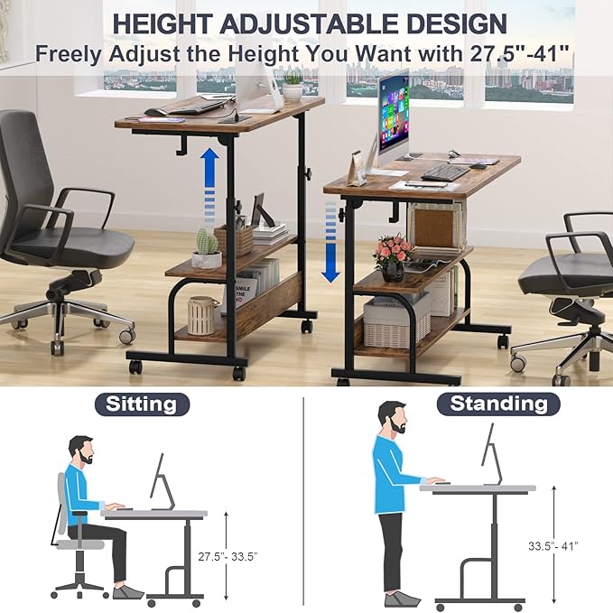Armocity Rolling Standing Desk - Image 6