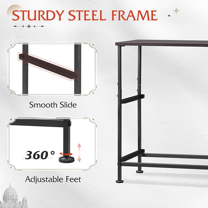 WLIVE Nightstand, 2 Drawer Dresser - Image 7