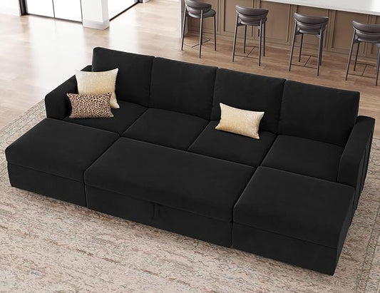 Belffin Modular Sectional Sleeper Sofa Bed by Belffin