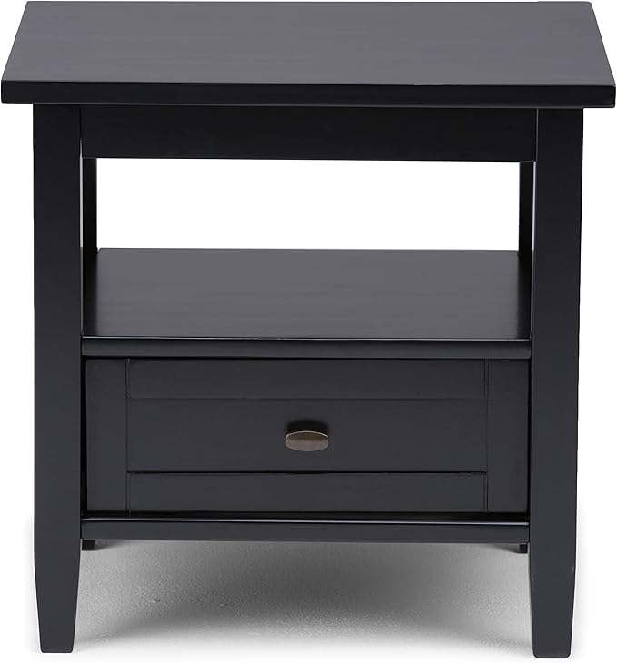 SIMPLIHOME Warm Shaker Solid Wood 20 inch Wide Transitional-Style End Tables in - Image 2