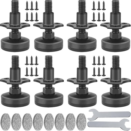 Anwenk 8Pack Leveling Feet Adjustable Furniture Levelers Table Leg Levelers by Anwenk