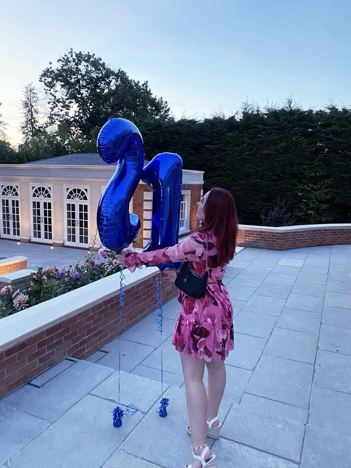 Night Blue Number 1 Balloon 40 inch, Number 1 Birthday Balloon for Boy Girl, Night Blue Foil One for 1st 10 11 12 16 18 Birthday Party, Anniversary Celebration Number Balloons Decorations