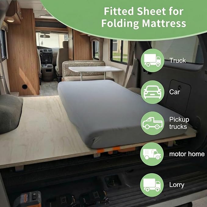 Stretchy Cot Fitted Sheet 25" x 75" - Image 4