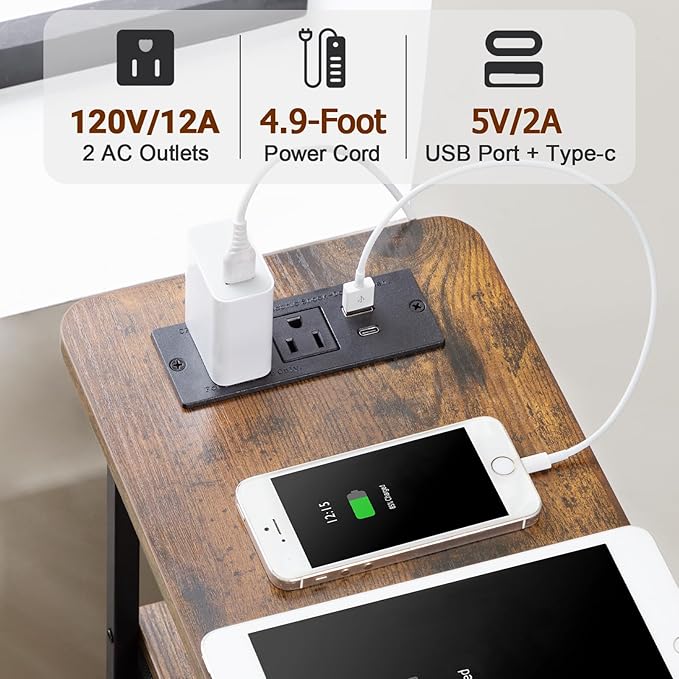 LOAKEKEL Narrow Nightstand - Image 6