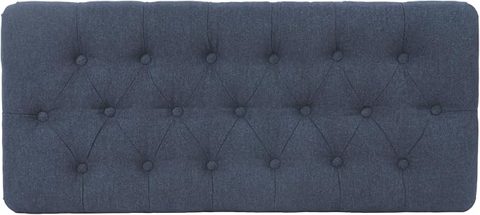 Homepop Home Decor | Tufted Ainsley Button Storage Ottoman Bench - Image 9