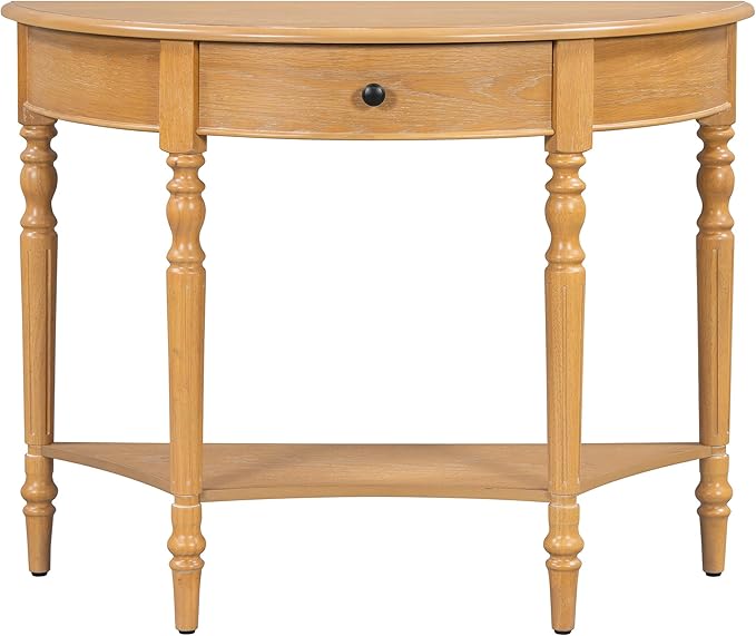 LUMISOL Half Moon Console Table - Image 7