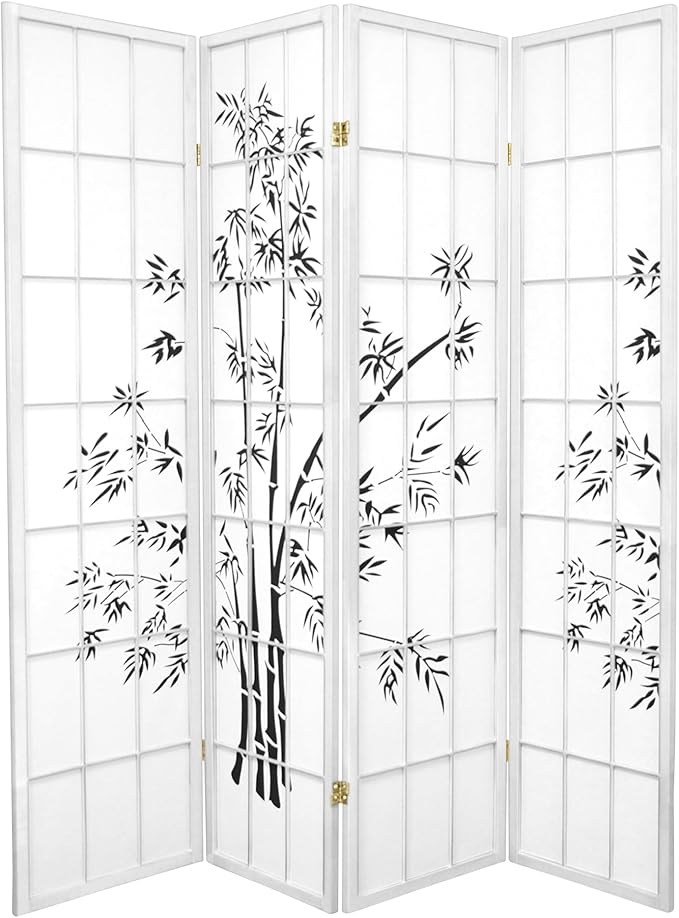 Red Lantern 6 ft. Tall Lucky Bamboo Shoji Screen by RedLantern
