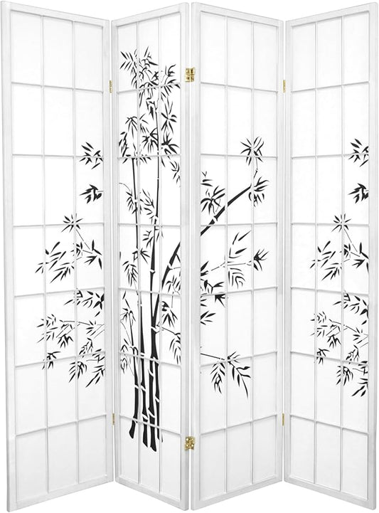 Red Lantern 6 ft. Tall Lucky Bamboo Shoji Screen by RedLantern
