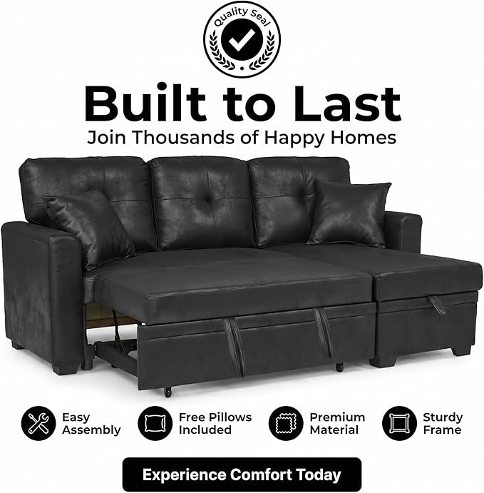 TYBOATLE Convertible Sofa Bed Couch - Image 7
