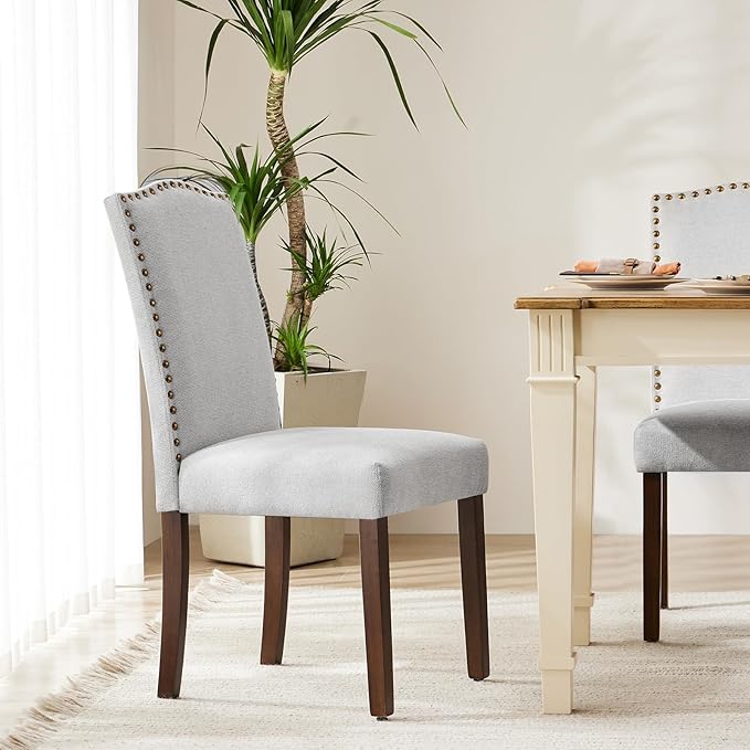 DUMOS Dining Chairs Set of 4, Modern Kitchen Table Chairs - Image 7