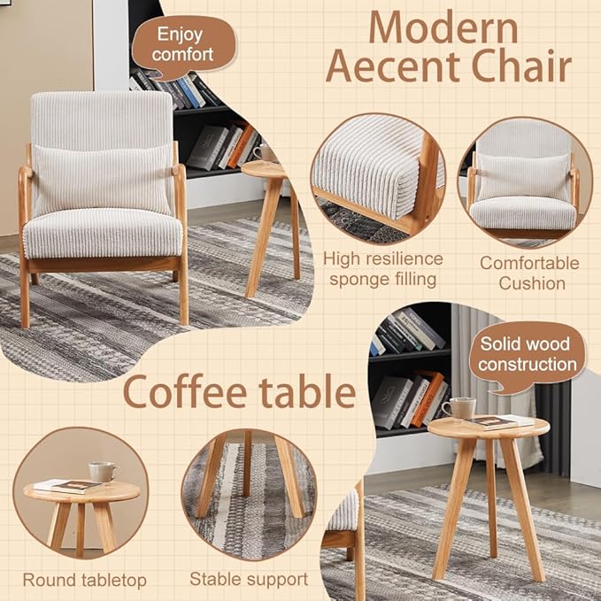 Mid-Century Modern Accent Chair - Image 5