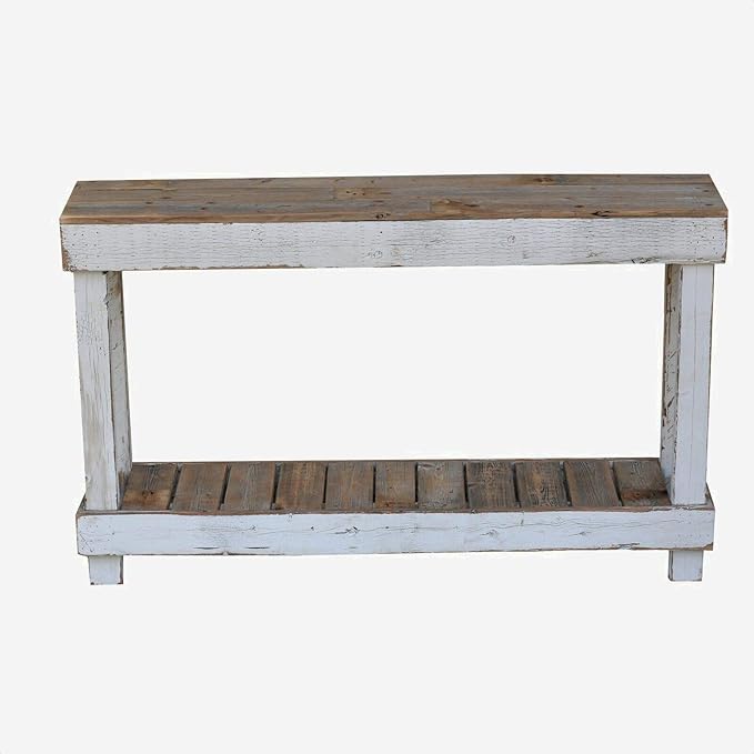 Mcchristian 46" Solid Console Table, Reclaimed Wood, Pine Top - Image 4