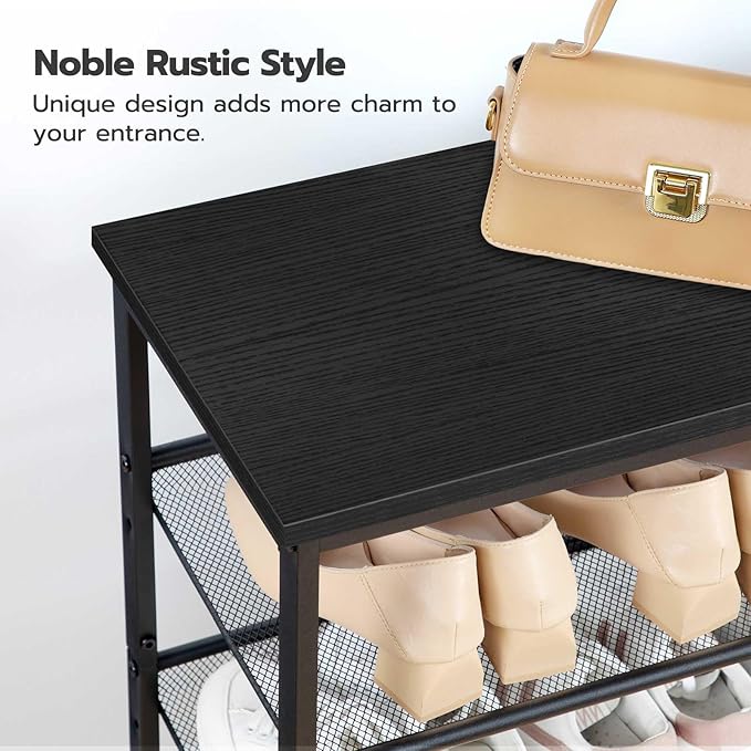 HOOBRO Shoe Rack for Entryway, 5-Tier Shoe Organizer - Image 8