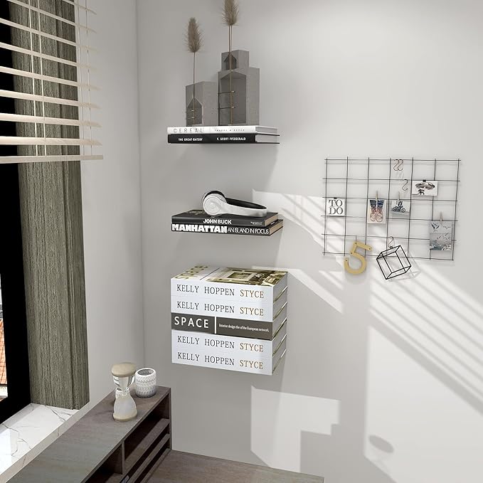 STORAGE MANIAC Floating Book Shelves - Image 2