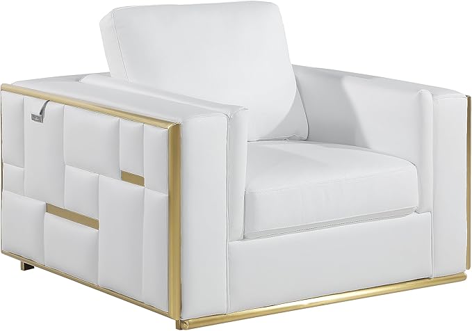 Blackjack Furniture Catania Modern Top Grain Italian Leather Sofa Set - Image 2