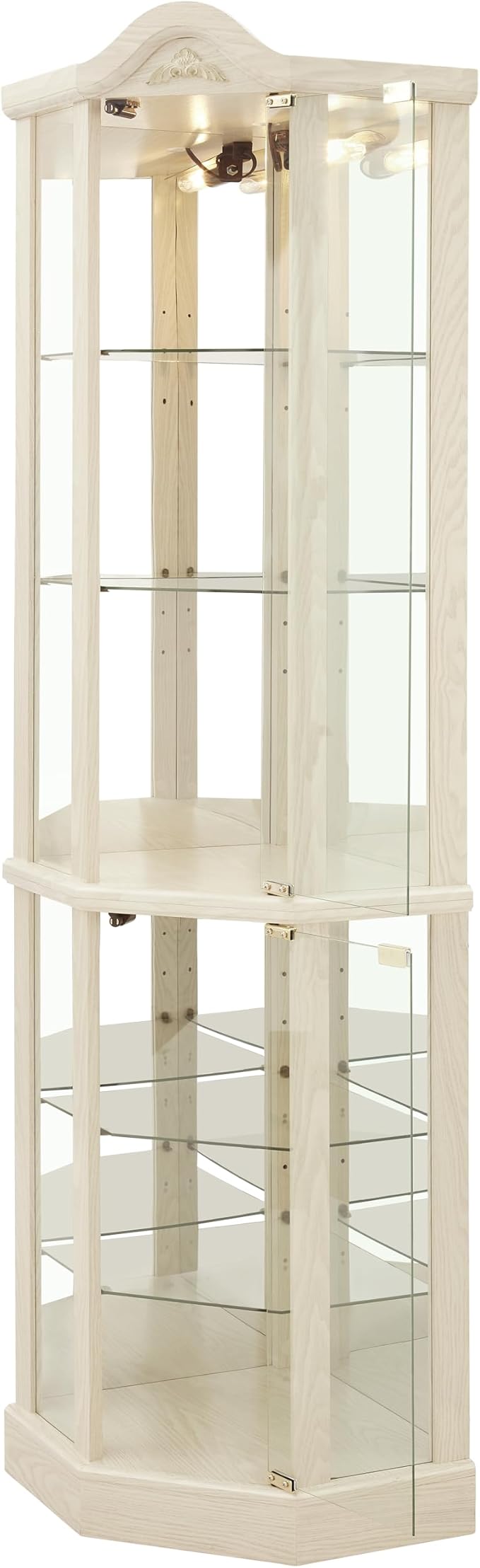 Glass Corner Display Cabinet - Image 8