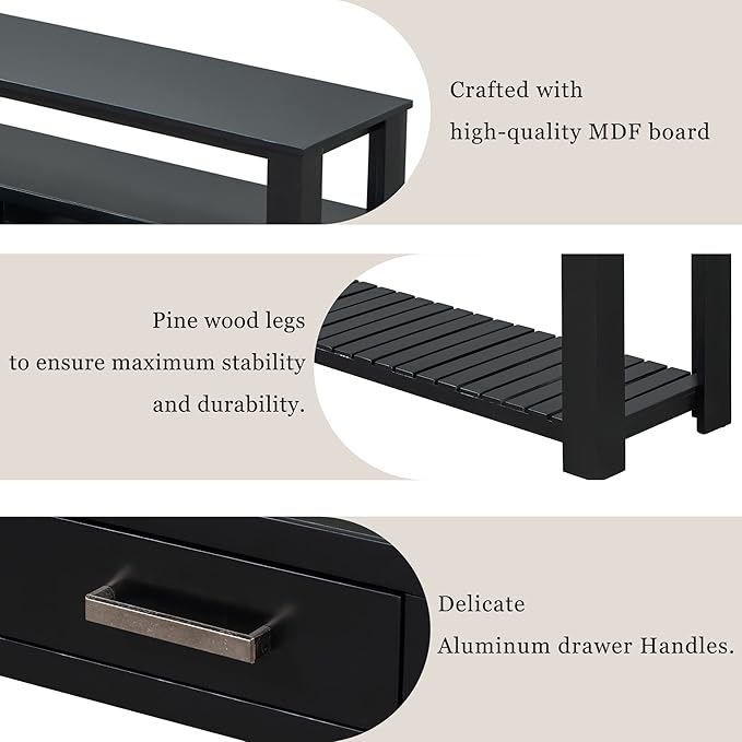 LKTART Console Table for Entryway - Image 7